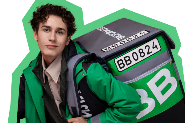 Курьер на&nbsp;велосипеде в&nbsp;Санкт-Петербурге. Доход от&nbsp;5 000 рублей в&nbsp;день.