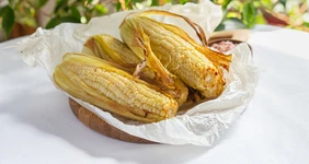 Кукуруза, запечённая в духовке
