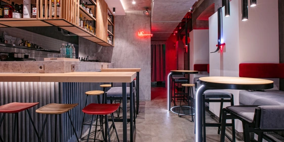Интерьеры рамен-бара RA’MEN 