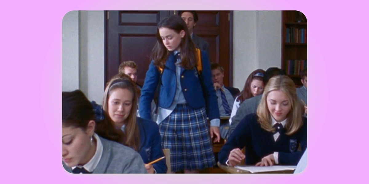 Д. Бэббит, «Девочки Гилмор». Кадр использован в&nbsp;иллюстративных целях