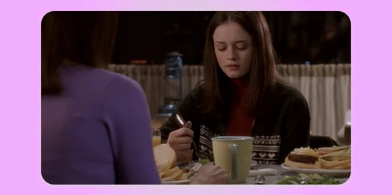 Д. Бэббит, «Девочки Гилмор». Кадр использован в иллюстративных целях