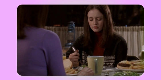 Д. Бэббит, «Девочки Гилмор». Кадр использован в&nbsp;иллюстративных целях