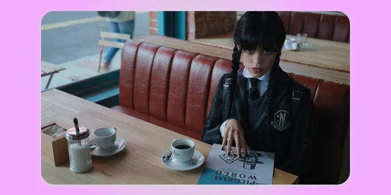 Т. Бёртон, «Уэнсдэй», Netflix. Кадр использован в иллюстративных целях