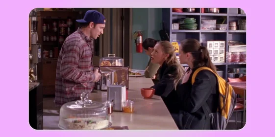 Д. Бэббит, «Девочки Гилмор». Кадр использован в иллюстративных целях