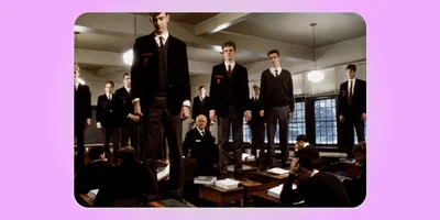 П. Уир, «Общество мертвых поэтов». Кадр использован в иллюстративных целях