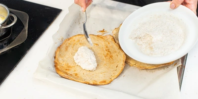 Как приготовить трёхэтажные блины