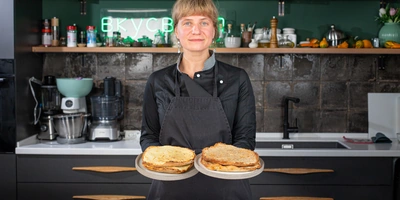 Как приготовить трёхэтажные блины