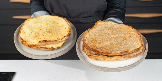 Как приготовить трёхэтажные блины