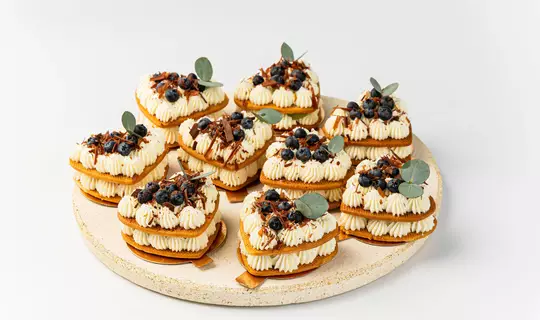 Медовое сердце «Мильфей», 9 шт