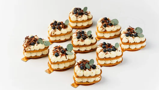 Медовое сердце «Мильфей», 9 шт