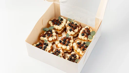 Медовое сердце «Мильфей», 9 шт