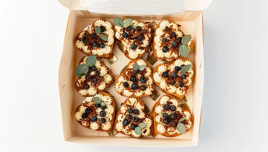 Медовое сердце «Мильфей», 9 шт