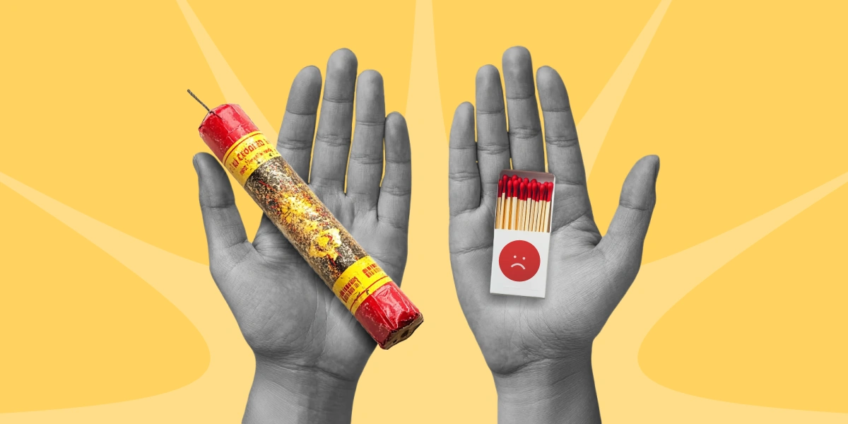 Почему фейерверки в&nbsp;Новый год лучше не зажигать