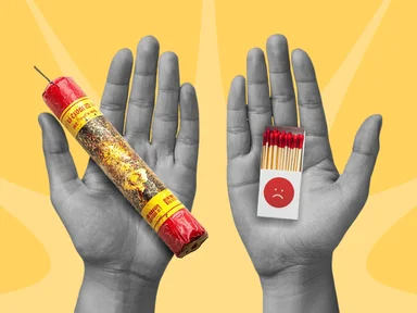 Почему фейерверки в&nbsp;Новый год лучше не зажигать