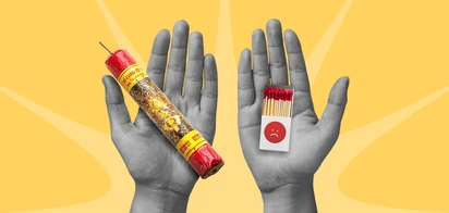 Почему фейерверки в&nbsp;Новый год лучше не зажигать