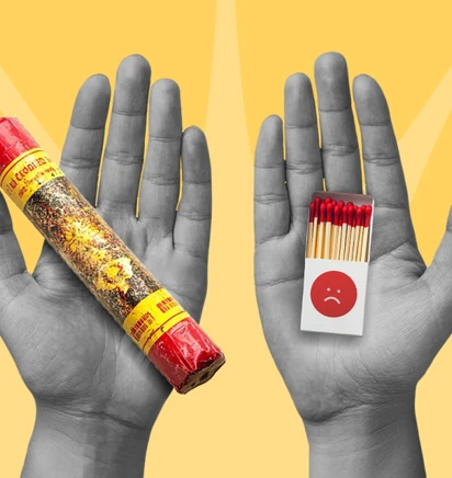 Почему фейерверки в&nbsp;Новый год лучше не зажигать