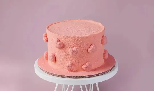 Торт «Розовый велюр»