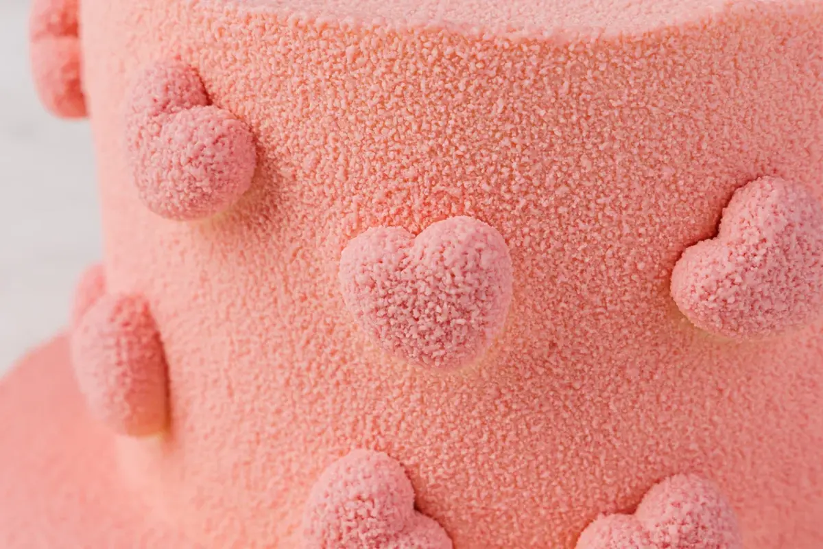 Торт «Розовый велюр»