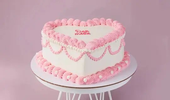 Торт «Розовое кружево»