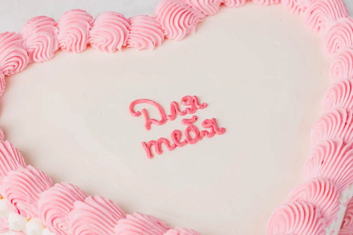 Торт «Розовое кружево»