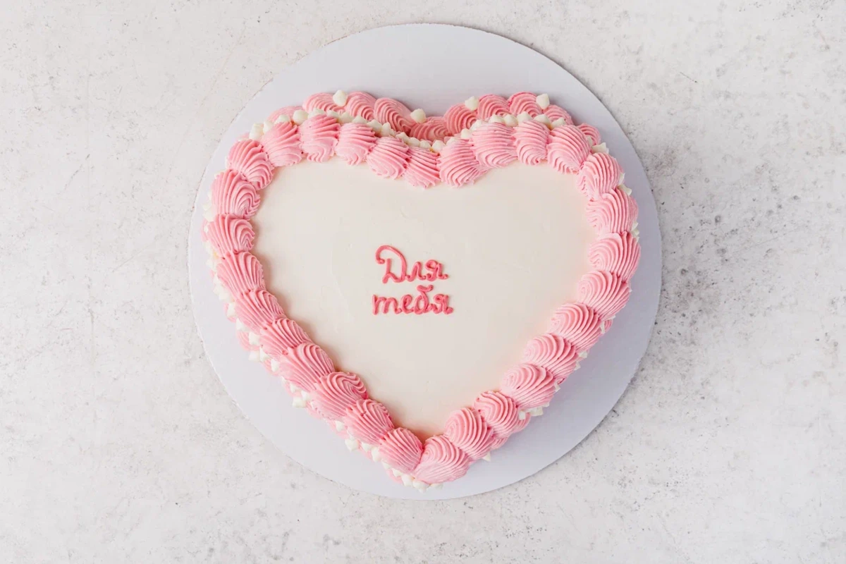 Торт «Розовое кружево»