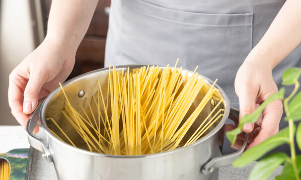 Спагетти с чечевичным соусом, шаг 5/6