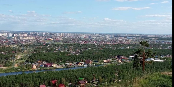 Панорама Якутска со смотровой площадки парка «Урдэл». Фото Лены Кулачиковой