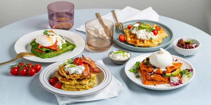 Сытные вафли: рецепты с&nbsp;овощами, сыром и&nbsp;зеленью