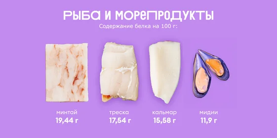 Ищем белок: в каких продуктах больше?
