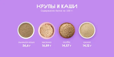 Ищем белок: в каких продуктах больше?