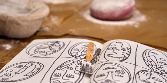 Как актриса превратила хлеб в холсты