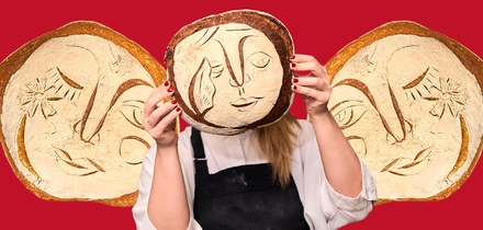 Как актриса превратила хлеб в&nbsp;холсты