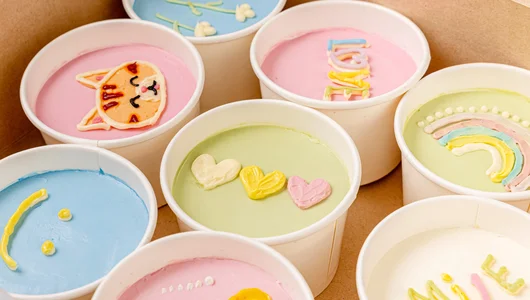 Набор «Весёлые тортики» в стаканчиках, 9 шт Набор «Весёлые тортики» в стаканчиках, 9 шт