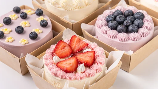 Набор мини тортиков «Ягодки-Цветочки», 6 шт