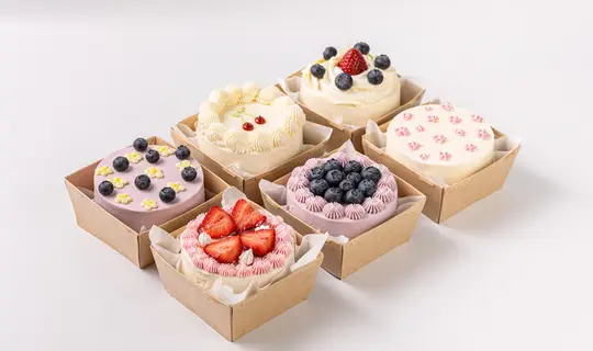 Набор мини тортиков «Ягодки-Цветочки», 6 шт