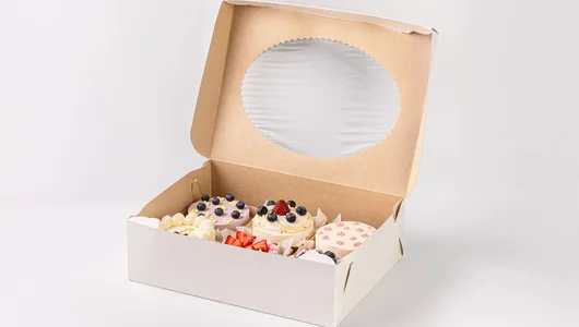 Набор мини тортиков «Ягодки-Цветочки», 6 шт