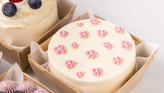 Набор мини тортиков «Ягодки-Цветочки», 6 шт