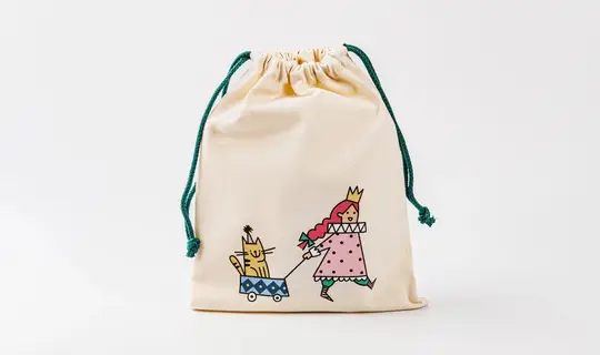 Мешочек для подарков «Принцесса с котиком»