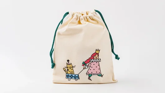 Мешочек для подарков «Принцесса с котиком»