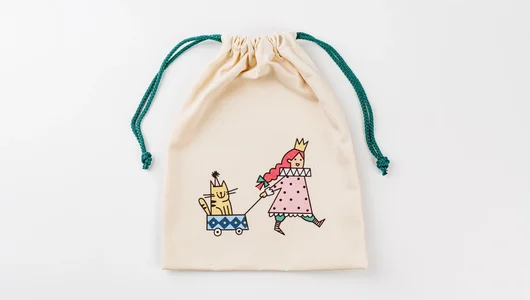 Мешочек для подарков «Принцесса с котиком»