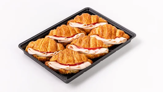 Круассан с индейкой и мягким сыром, 6 шт