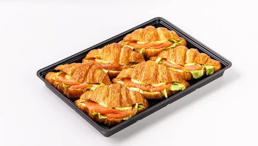 Круассаны с форелью, 6 шт