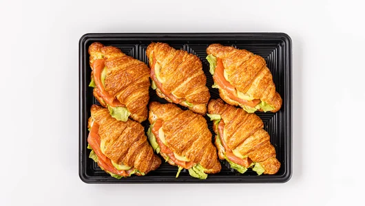 Круассаны с форелью, 6 шт
