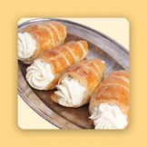 Трубочки со сливочным кремом