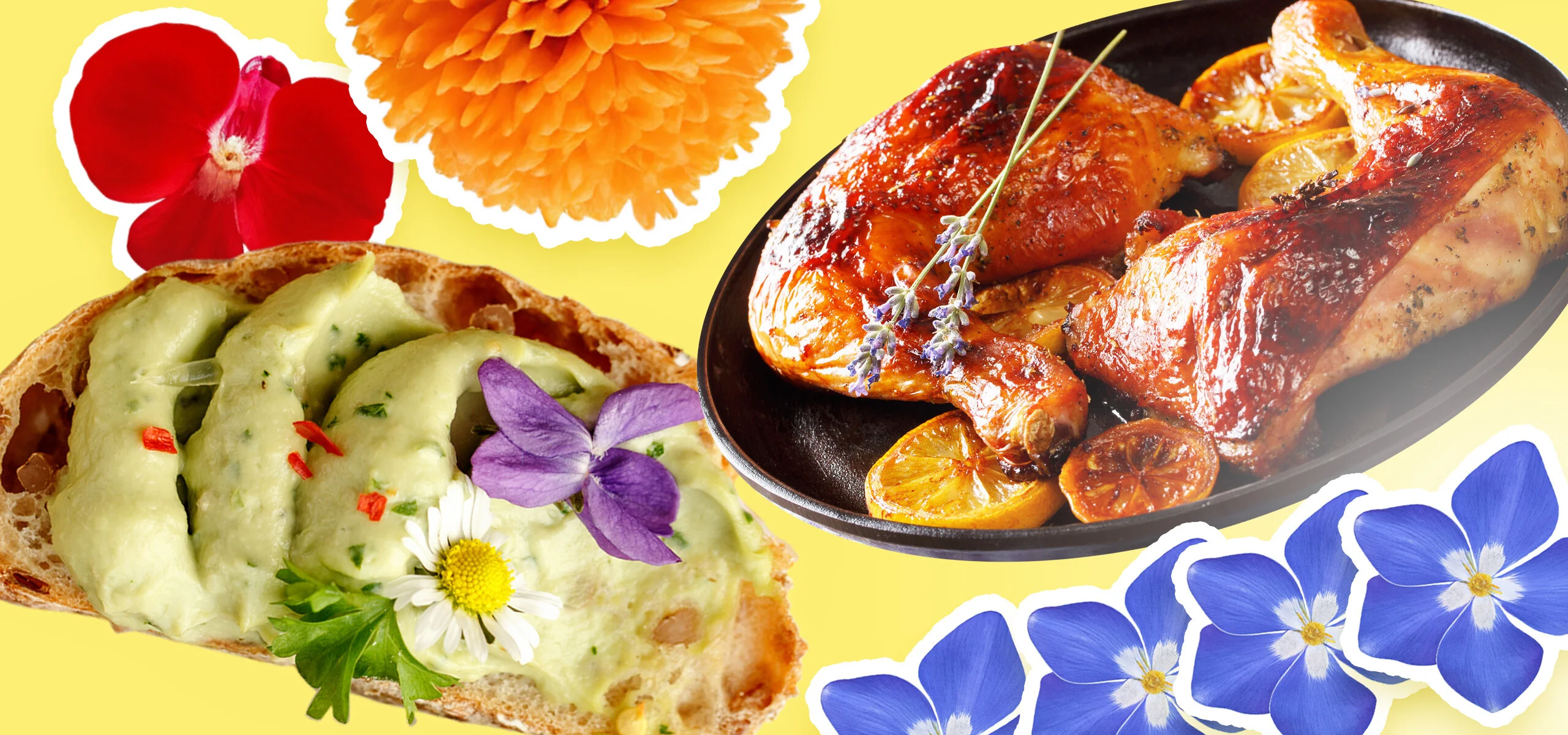 Зачем добавляют цветы в еду и какие сочетания вкуснее