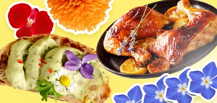 Зачем добавляют цветы в еду и какие сочетания вкуснее