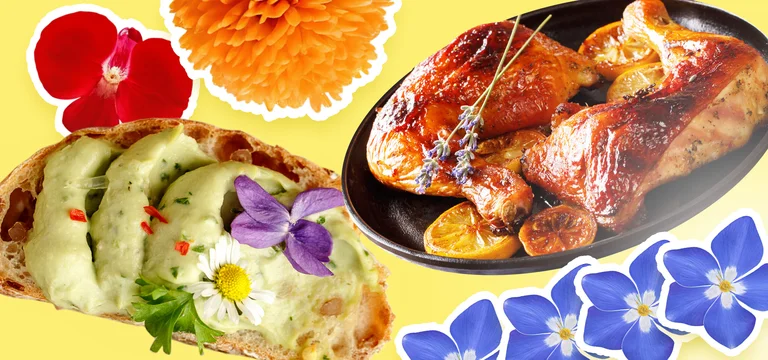 Зачем добавляют цветы в еду и какие сочетания вкуснее