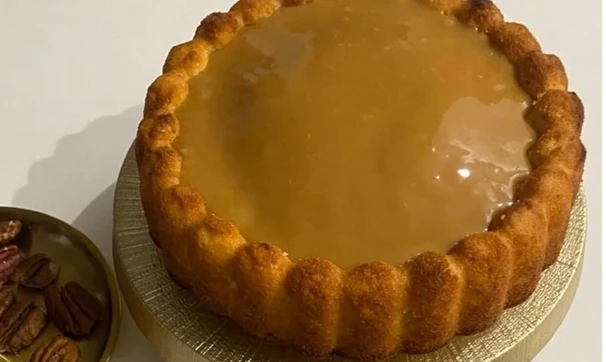 Лимонный пирог с карамелью, шаг 8/8