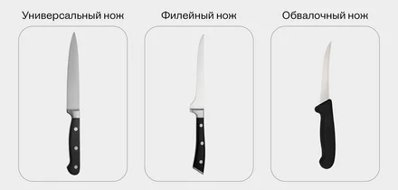 Используйте их правильно: виды, материалы и назначение кухонных ножей