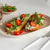 Брускетта с&nbsp;осьминогом